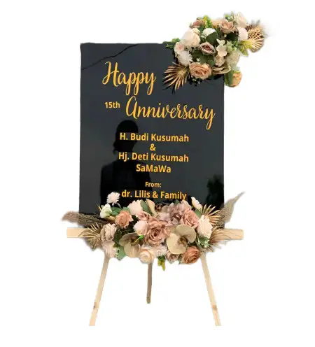 Papan Bunga Akrilik Wringinanom